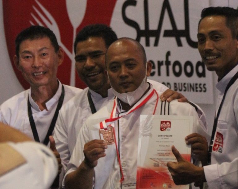 Avenzel Hotel and Convention Sabet 3 Medali di La Cuisine Competition Sial Interfood